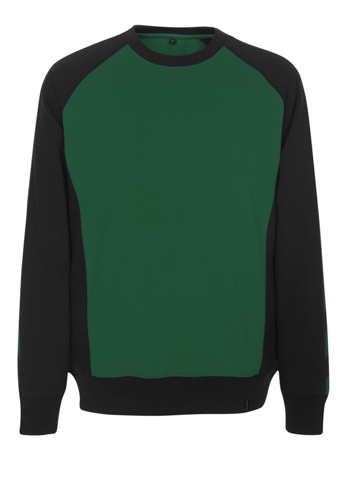 Sweatshirt - groen/zwart