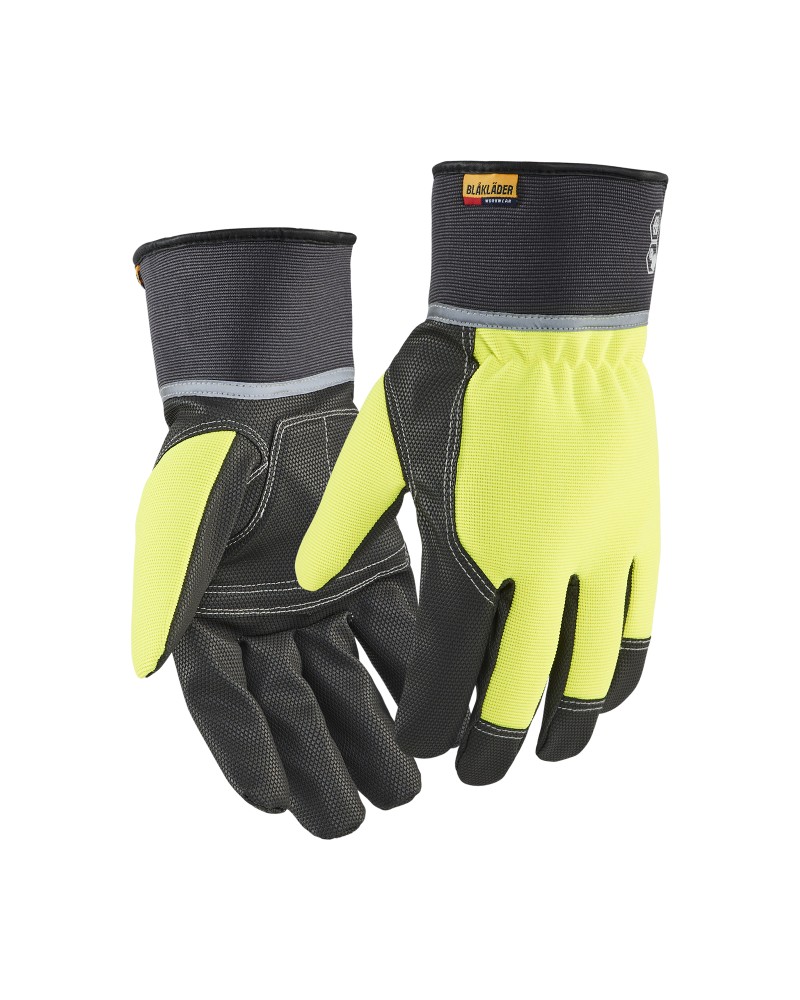 Werkhandschoenen High Vis gevoerd Touch