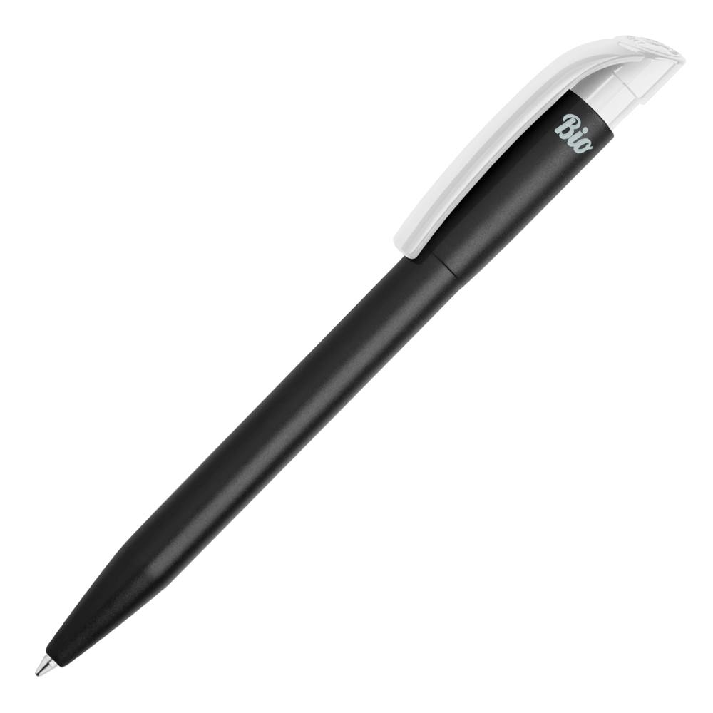 Balpen S45 Bio hardcolour - Zwart / Wit