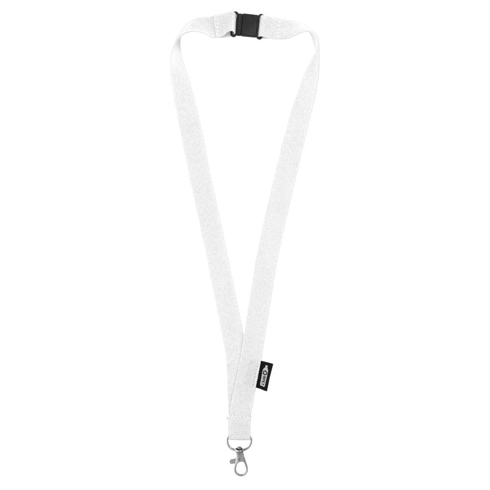 R-PET-lanyard - Wit