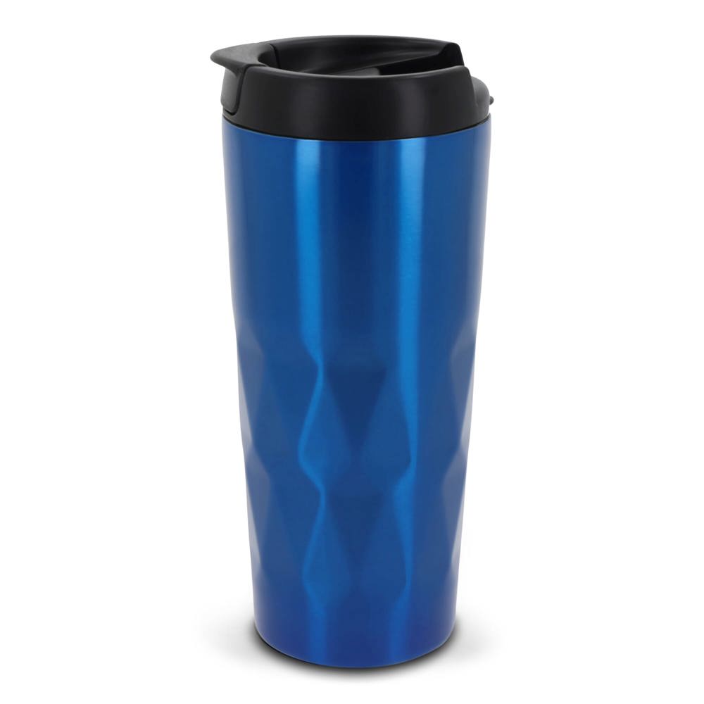 Thermobeker diamant 450ml - Blauw