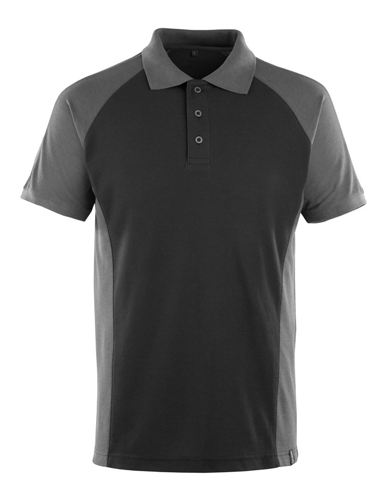 Poloshirt - zwart/donkerantraciet