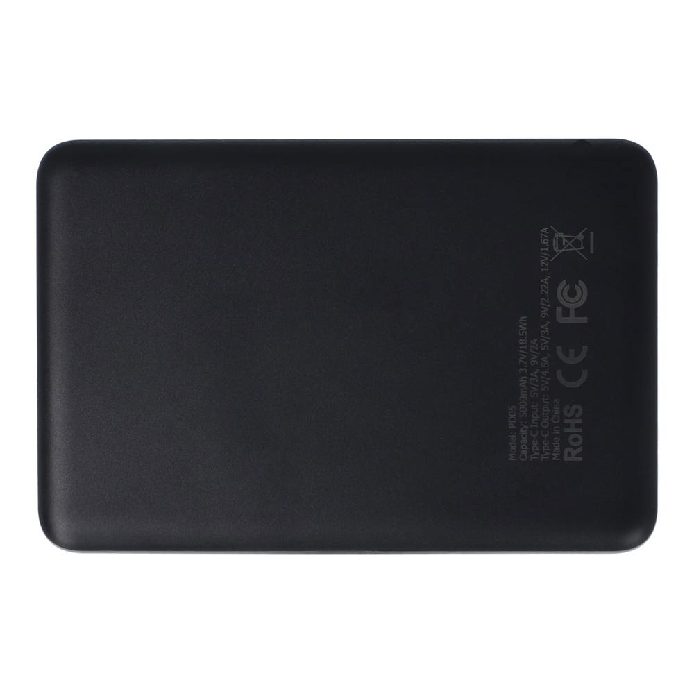 Zenith USB-C Powerbank met Power Delivery R-ABS 5000 mAh