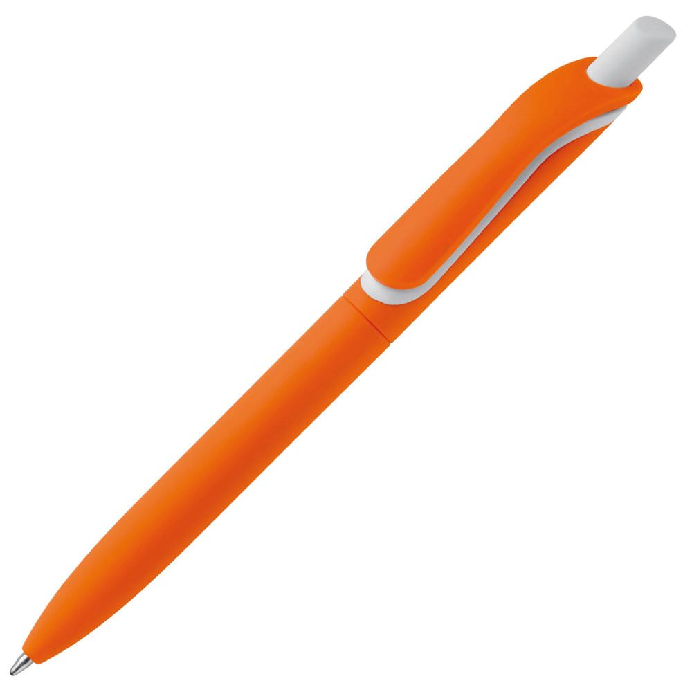 Balpen ClickShadow soft touch R-ABS - Oranje