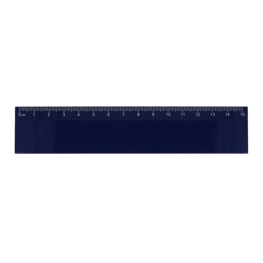 Liniaal 15cm - Donkerblauw