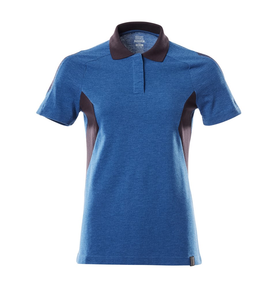 Poloshirt - helder blauw/donkermarine