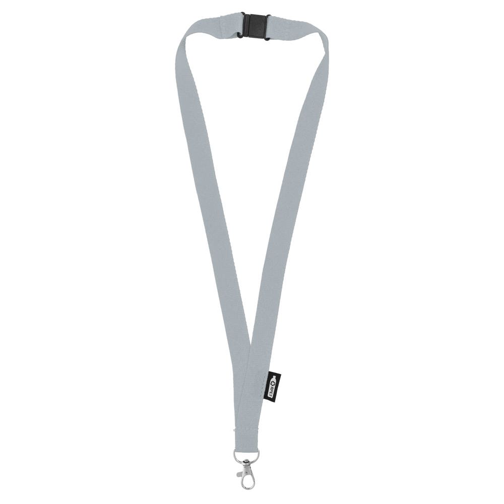 R-PET-lanyard - Grijs