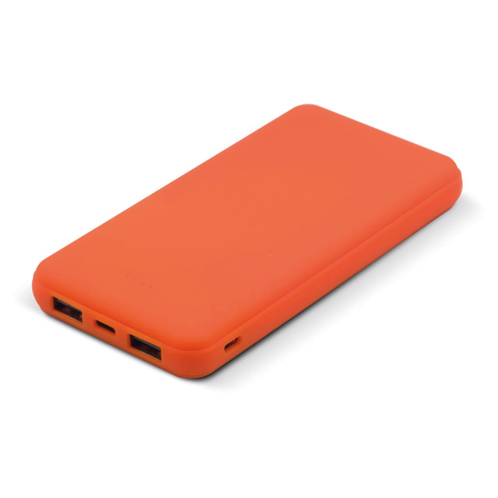 Elite Rubberized Powerbank 8000mAh - Oranje