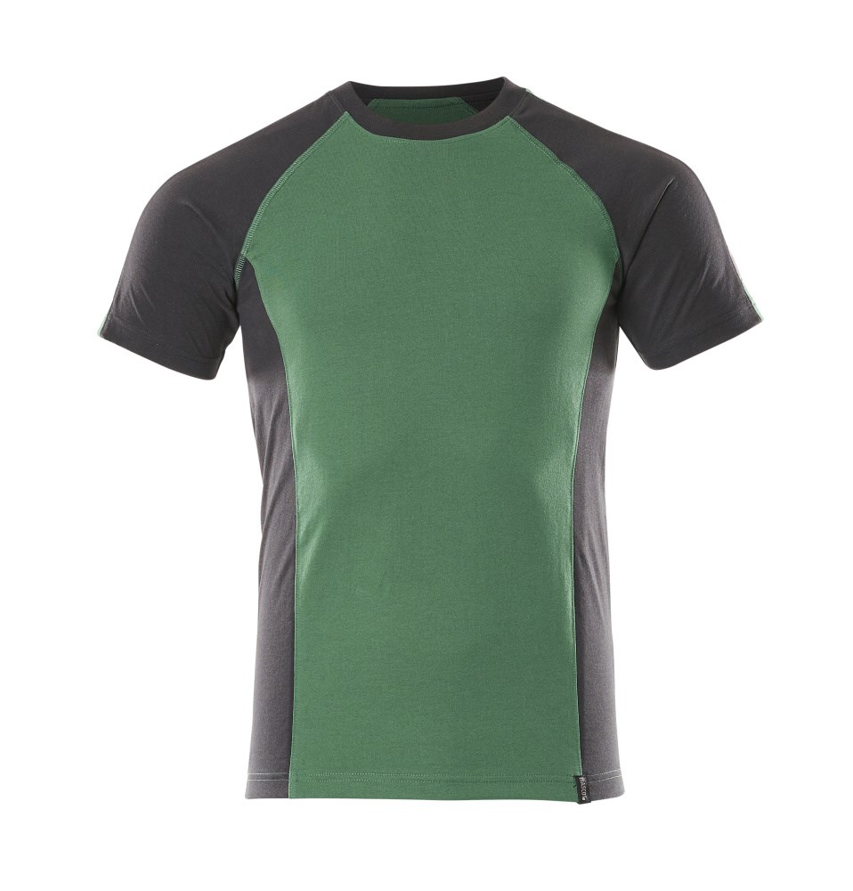 T-shirt - groen/zwart