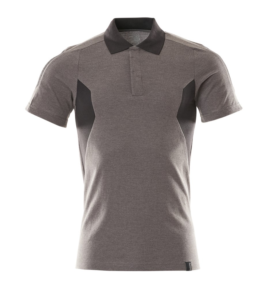 Poloshirt - donkerantraciet/zwart