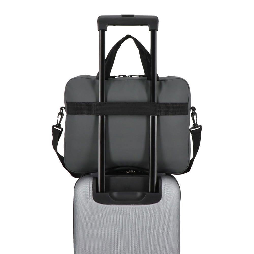 PU SoMa laptop messenger tas 28 x 38 x 5 cm