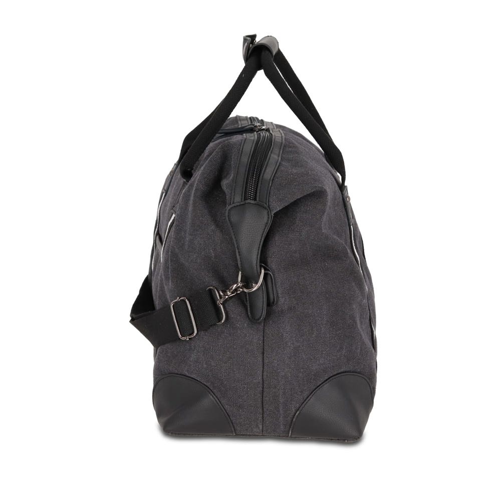 Gerecycled katoenen canvas weekendtas Harper