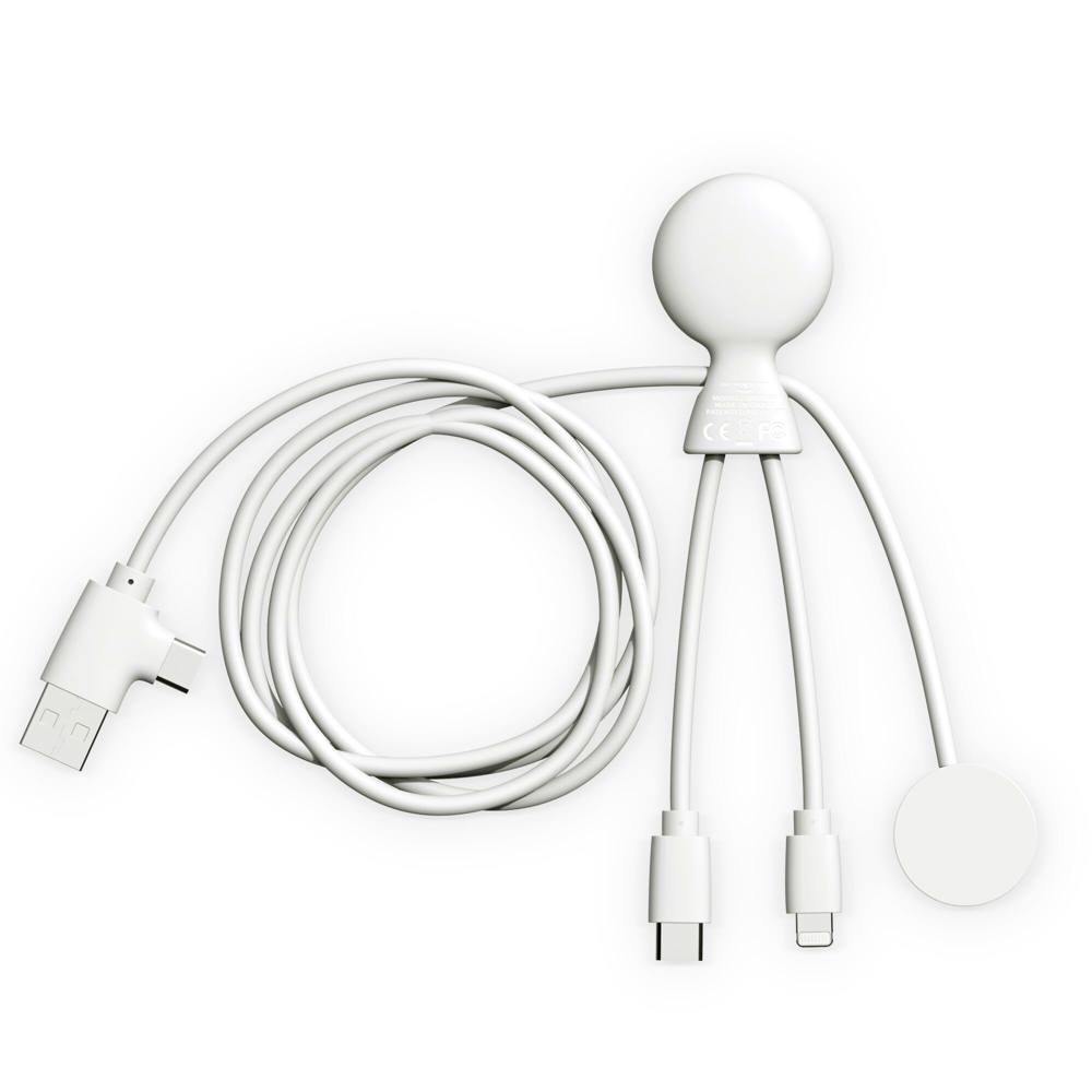 Xoopar Mr. Bio Long Multi Kabel voor Apple/Samsung Watch 1 Meter 
