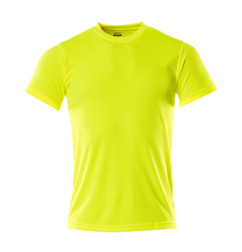 T-shirt - hi-vis geel