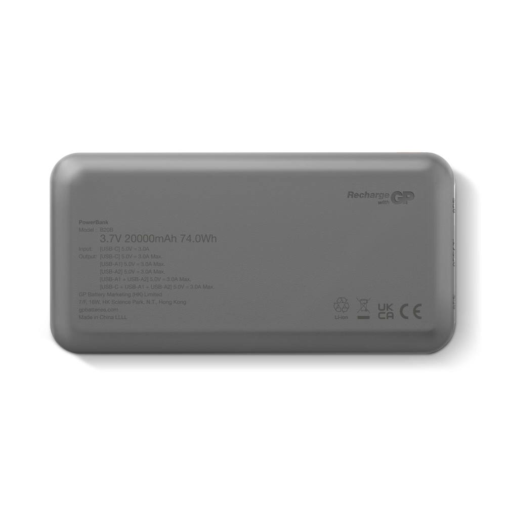 GP B+ Series Powerbank 20000 mAh