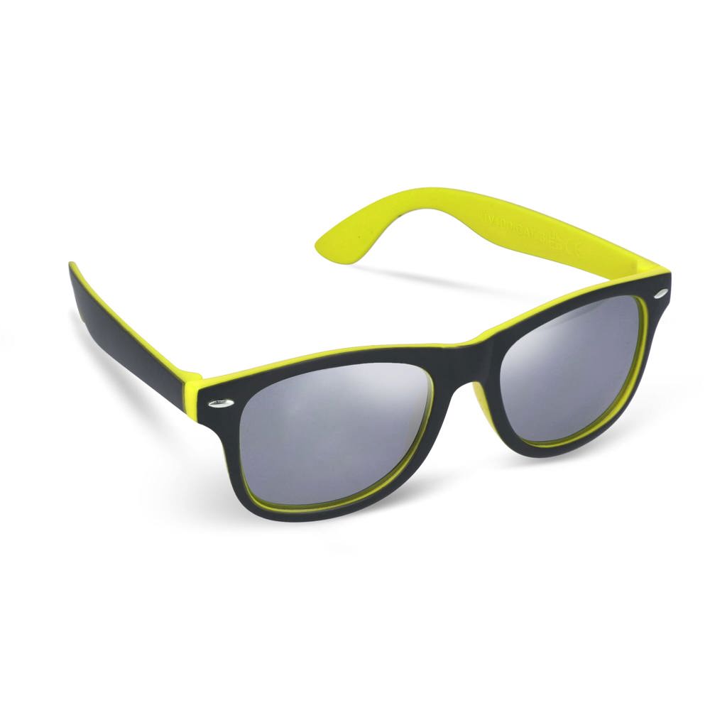 Zonnebril Tate spiegelglas UV400 - Geel