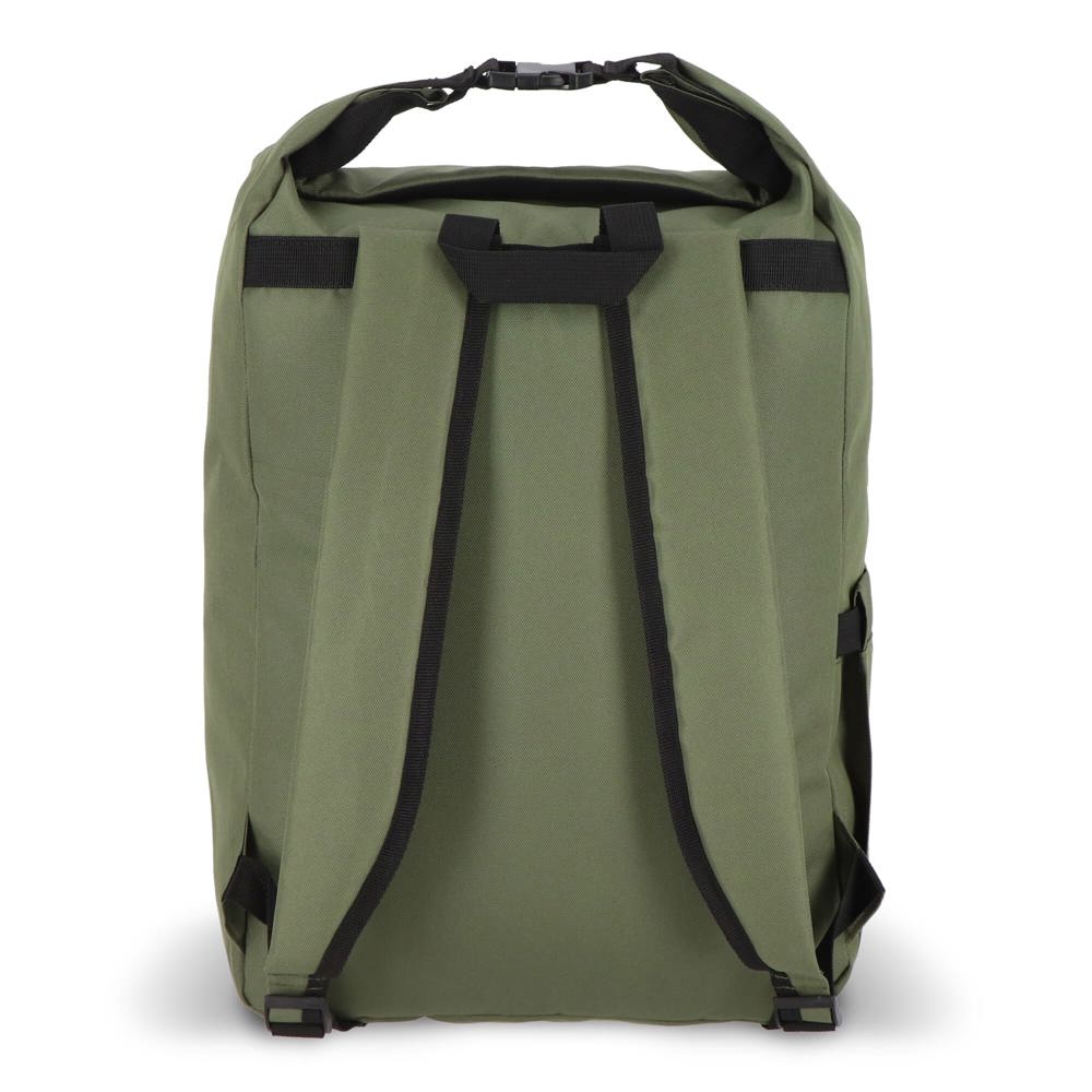 R-PET 600D Rolltop gesp rugzak 20L
