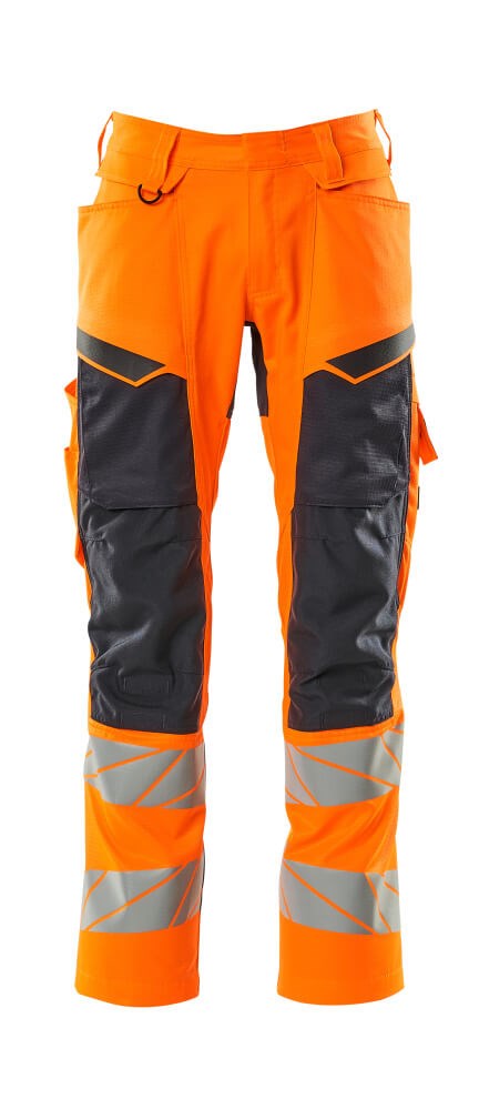 Broek met kniezakken