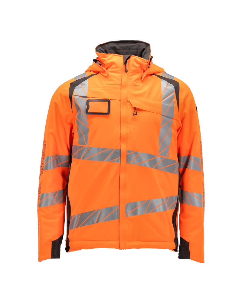 Winterjas - hi-vis oranje/donkerantraciet