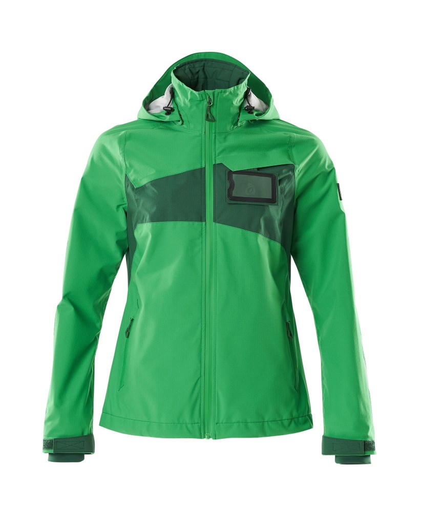 Shell jas - helder groen/groen