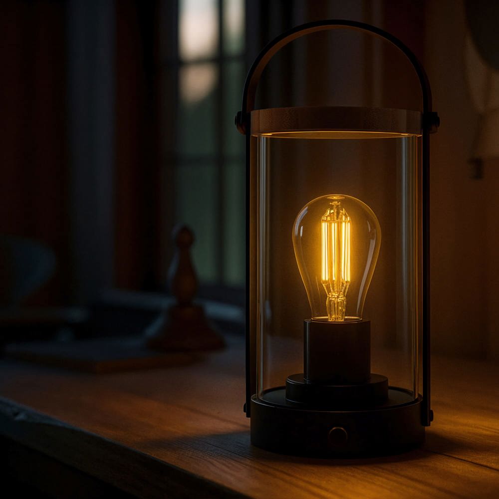 Edison Bamboe Lamp