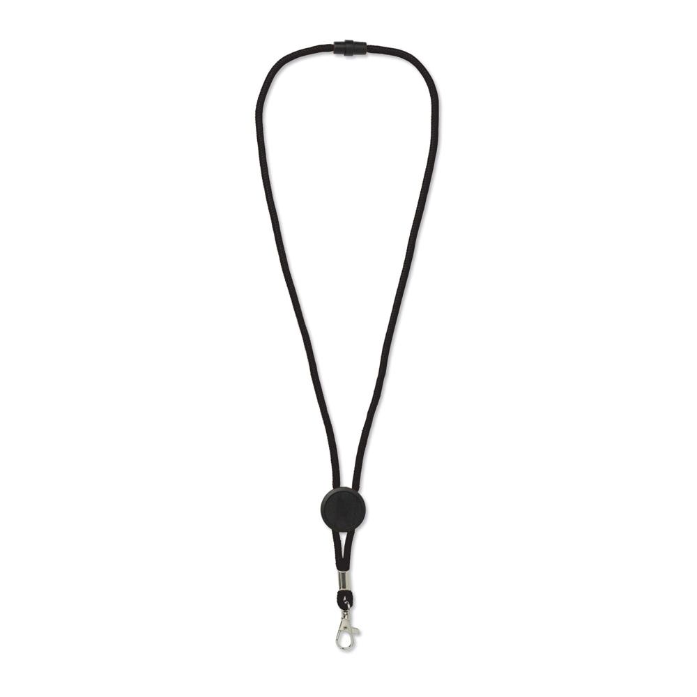Lanyard paracord - Zwart