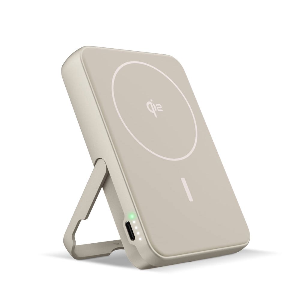 Fresh 'n Rebel Draadloze Powerbank 10000mAh Geschikt voor MagSafe - Beige