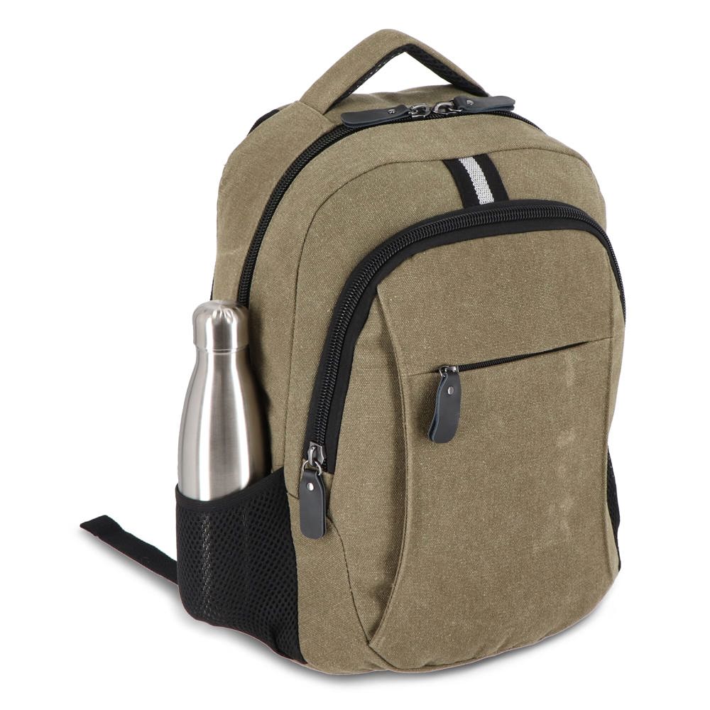 Gerecycled katoenen canvas rugzak Harper