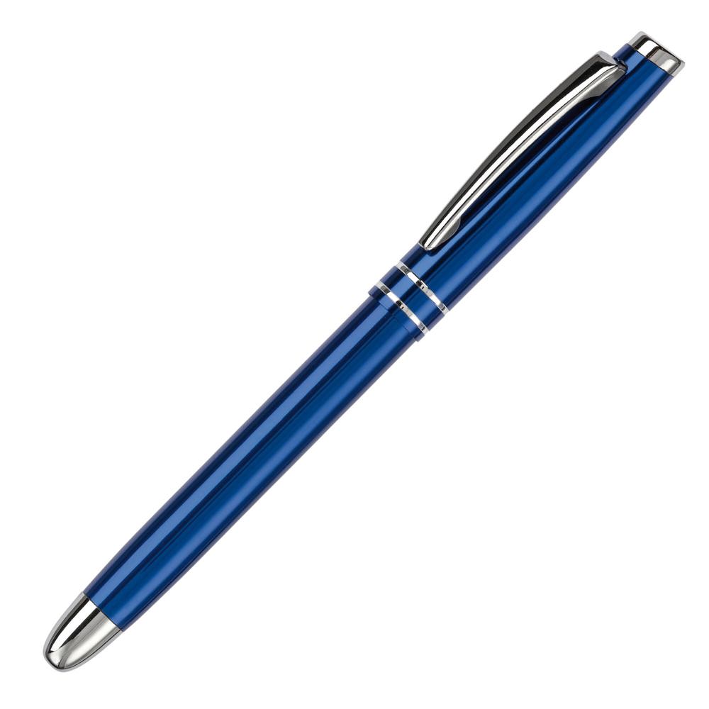 Rollerball two stripes aluminium - Donkerblauw