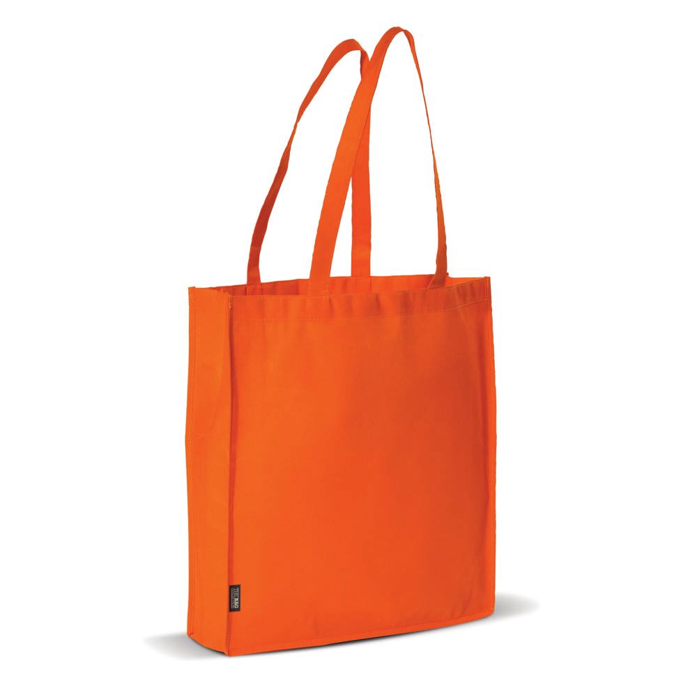 Schoudertas non-woven 75g/m² - Oranje