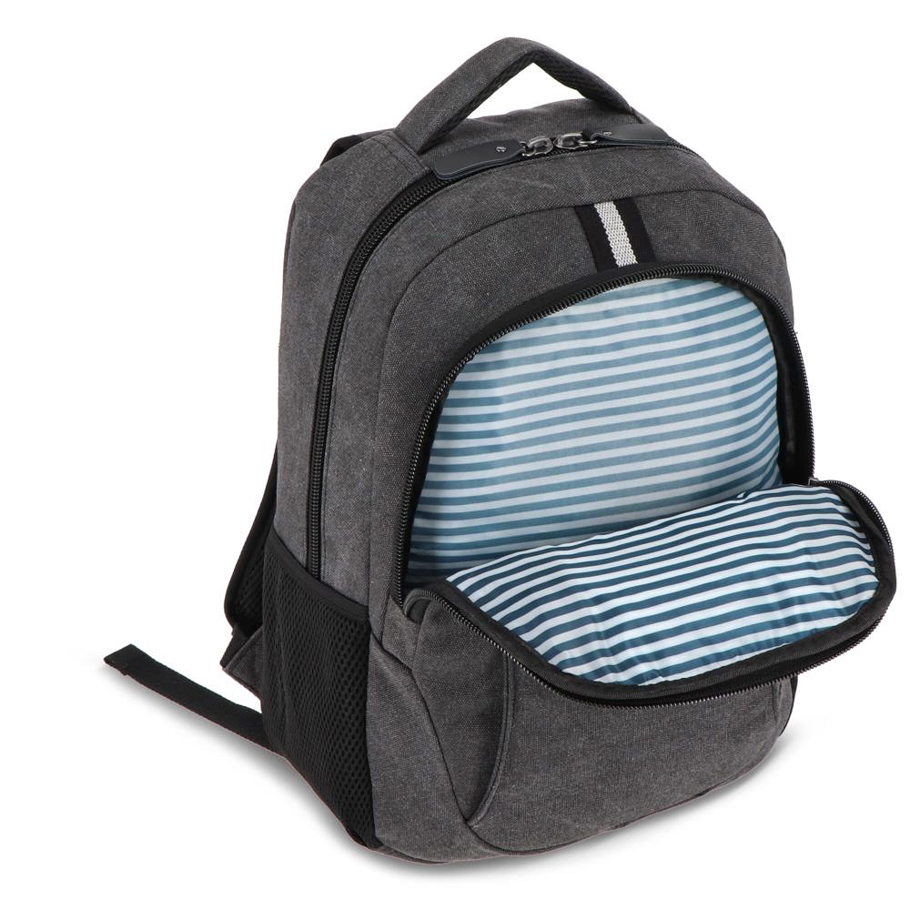 Gerecycled katoenen canvas rugzak Harper
