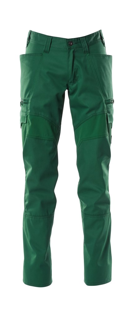 Broek met dijbeenzakken - Groen