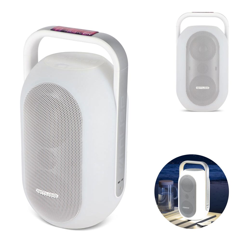 ML-625| Muse Ambient Light Bluetooth Speaker IPX4
