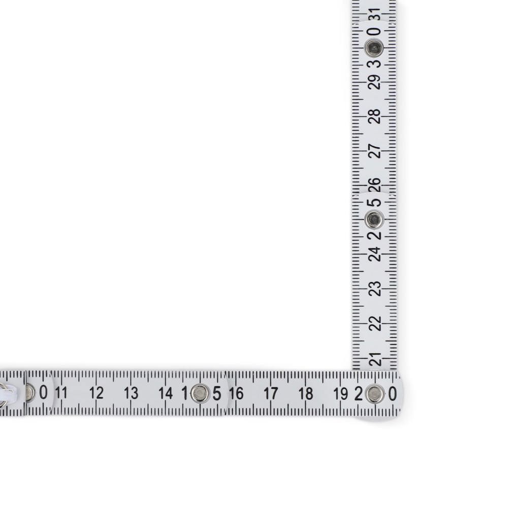 Gekalibreerde duimstok sleutelhanger 0,5m