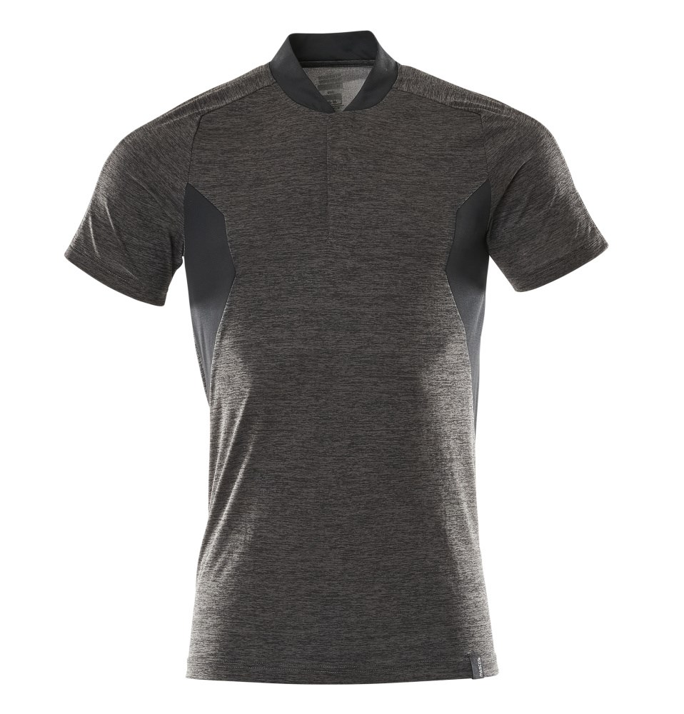 Poloshirt - donkerantraciet/zwart