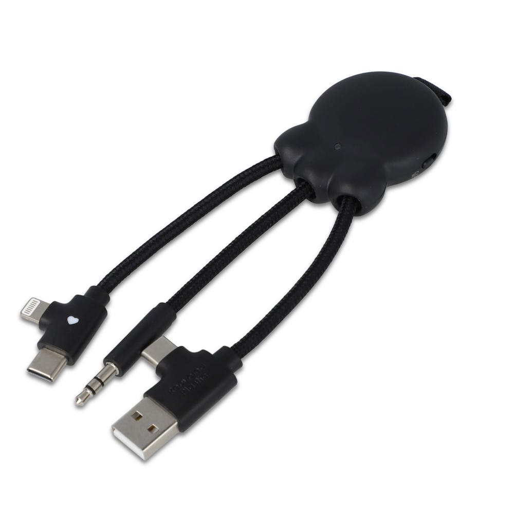 Xoopar OctopusFly Audiozender - Zwart