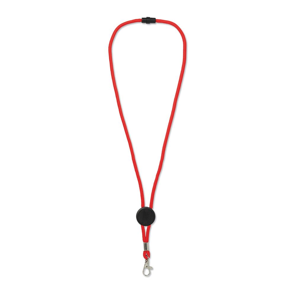 Lanyard paracord - Rood