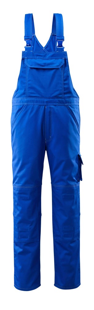 Amerikaanse overall met kniezakken - korenblauw