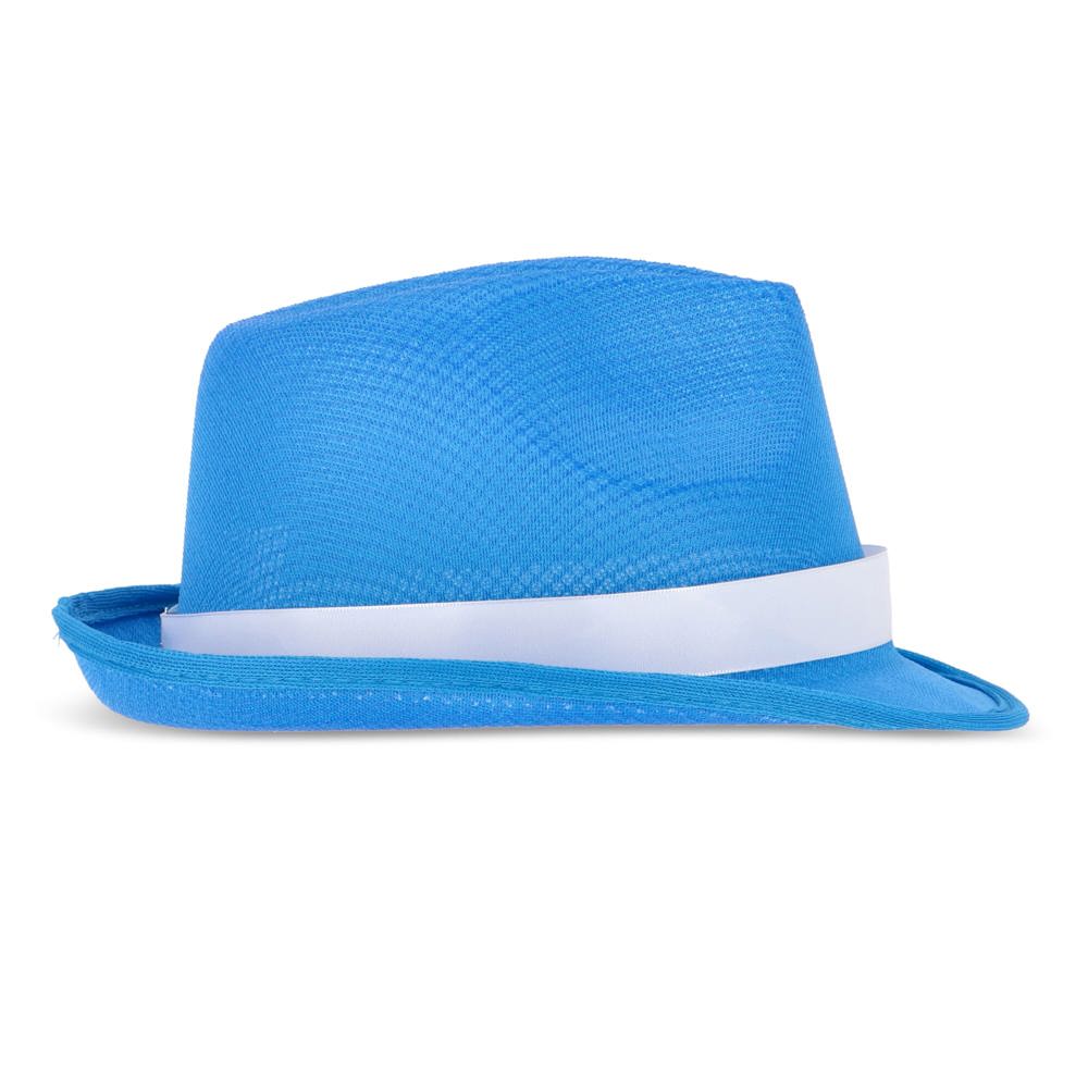 Polyester hoed met band