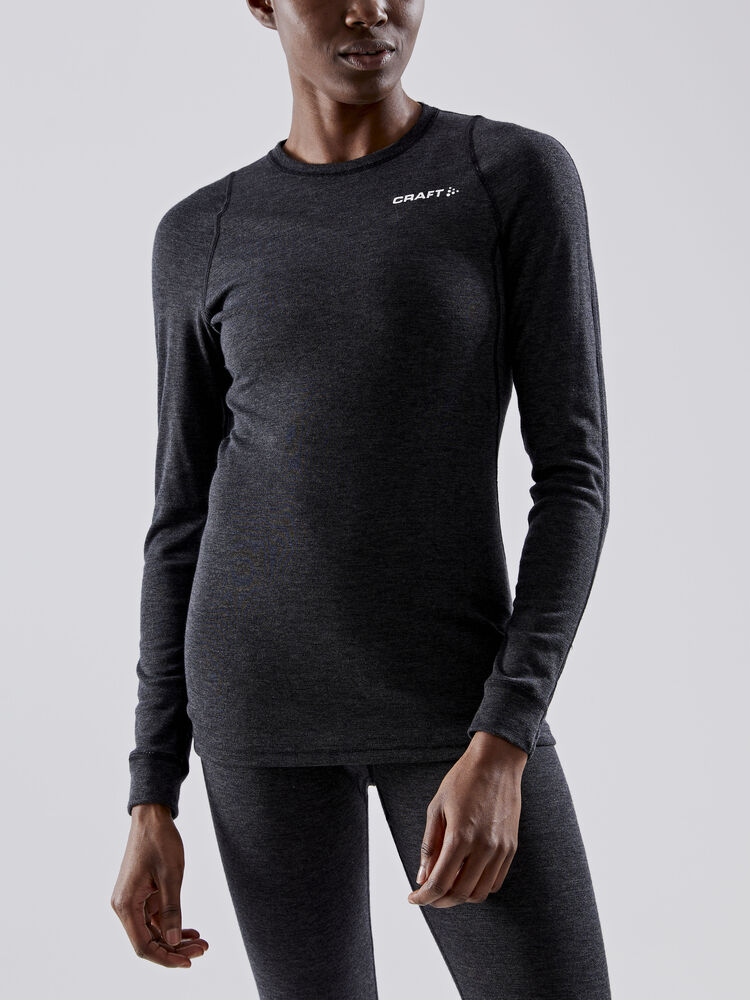 Craft - Wool Merino Set W Black Melange M