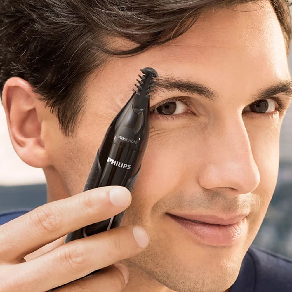 NT5650|Philips Neus-, oor-, wenkbrauwen detailtrimmer met 5 accessoires