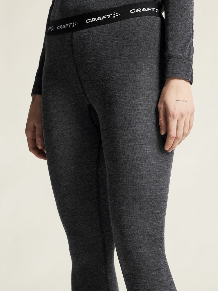 Craft - Wool Merino Set W Black Melange M