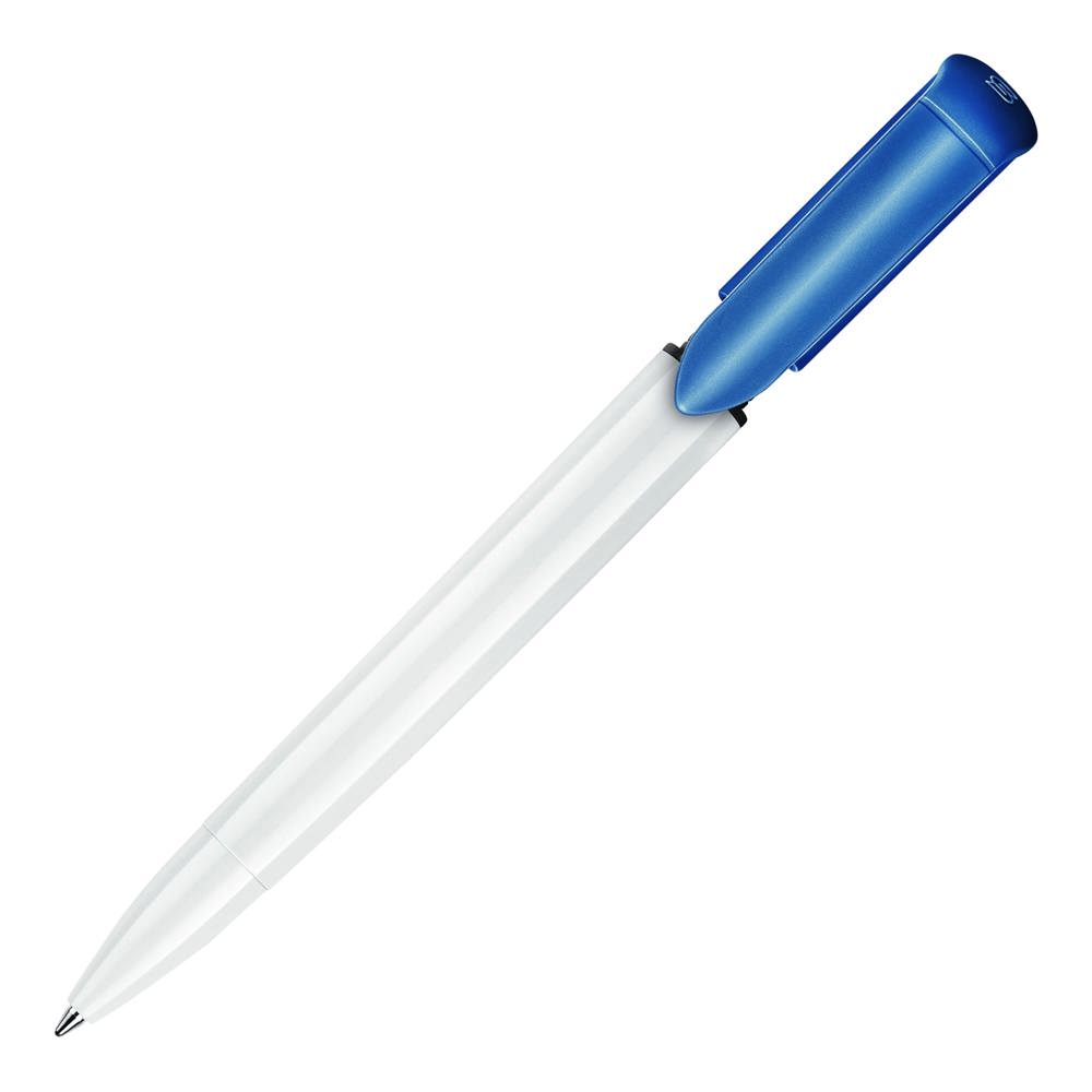 Balpen S40 Colour hardcolour - Wit / Lichtblauw