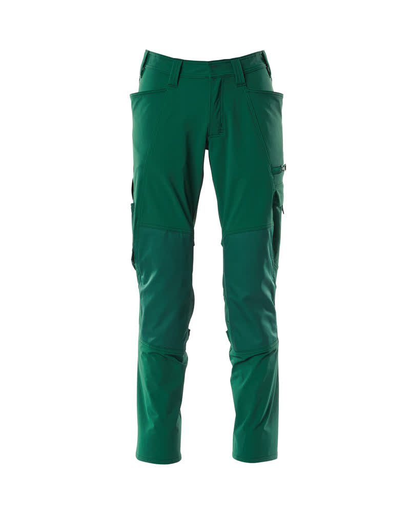 Broek met kniezakken - Groen