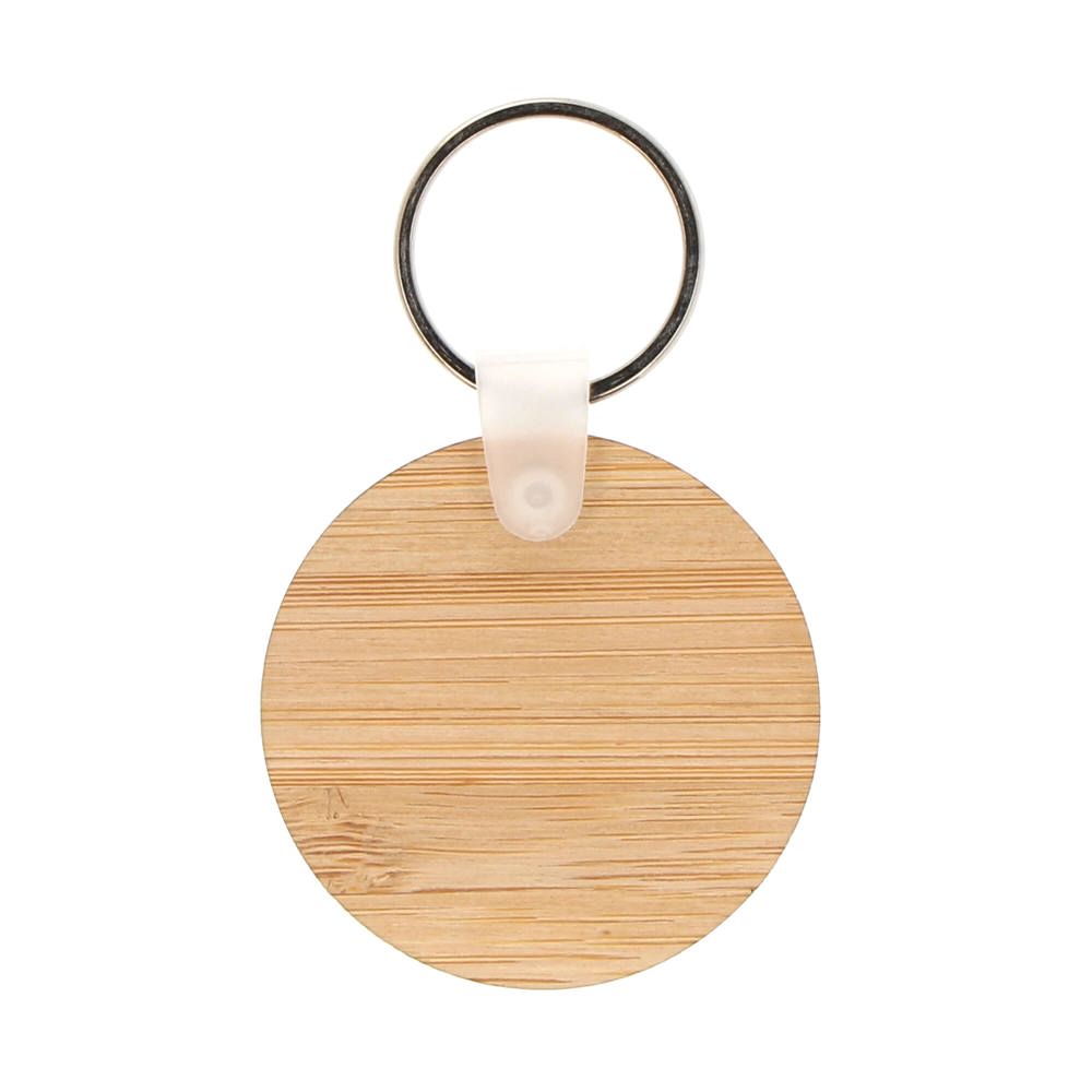 Sleutelhanger Bamboe rond