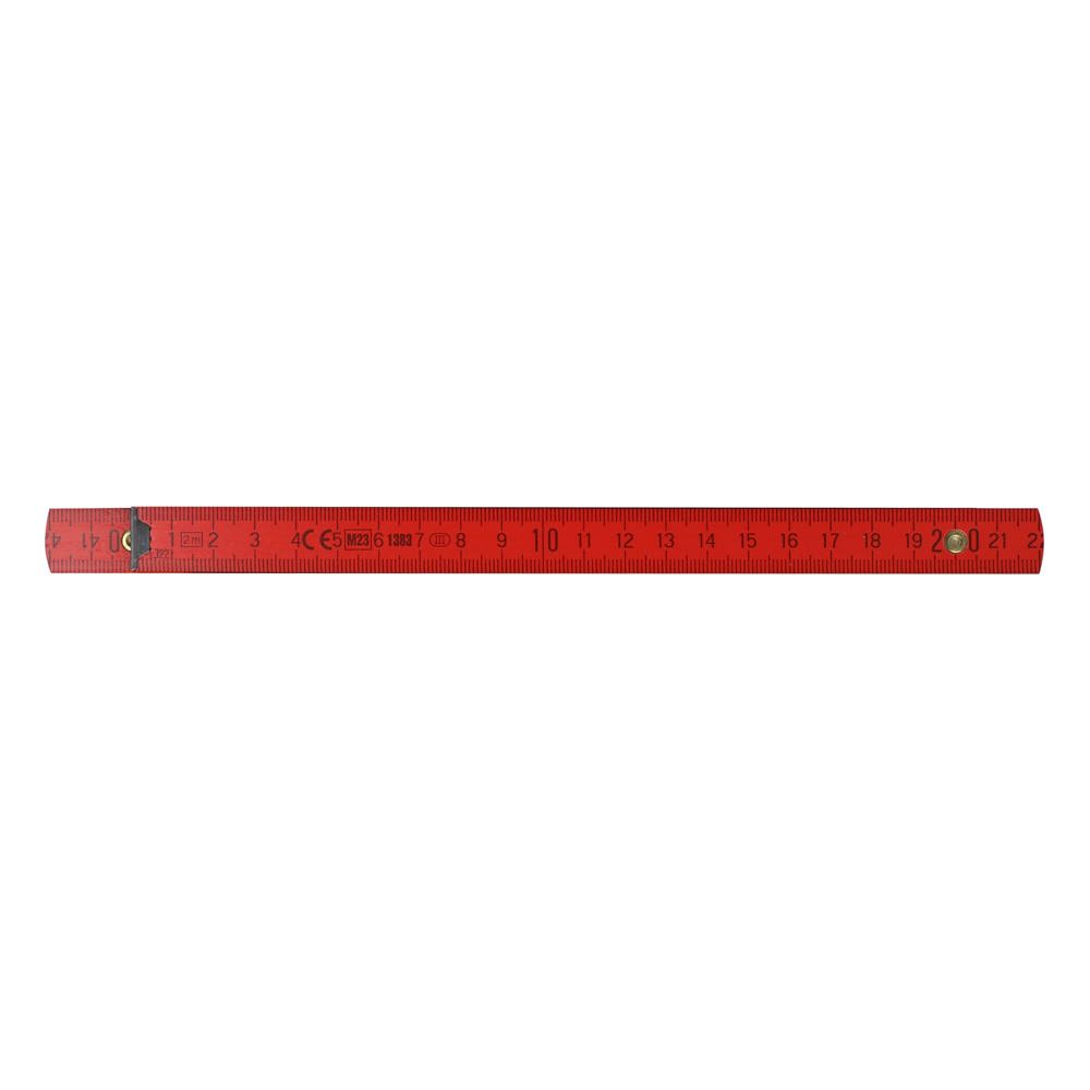 Duimstok hout 2m premium gekleurd