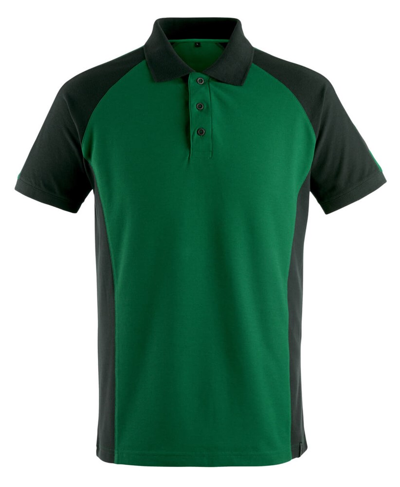 Poloshirt - groen/zwart
