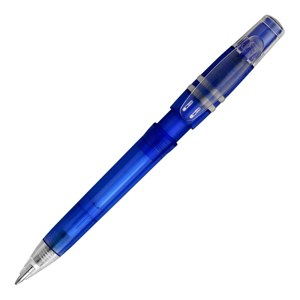 Balpen Nora Clear transparant - Transparant / Donkerblauw