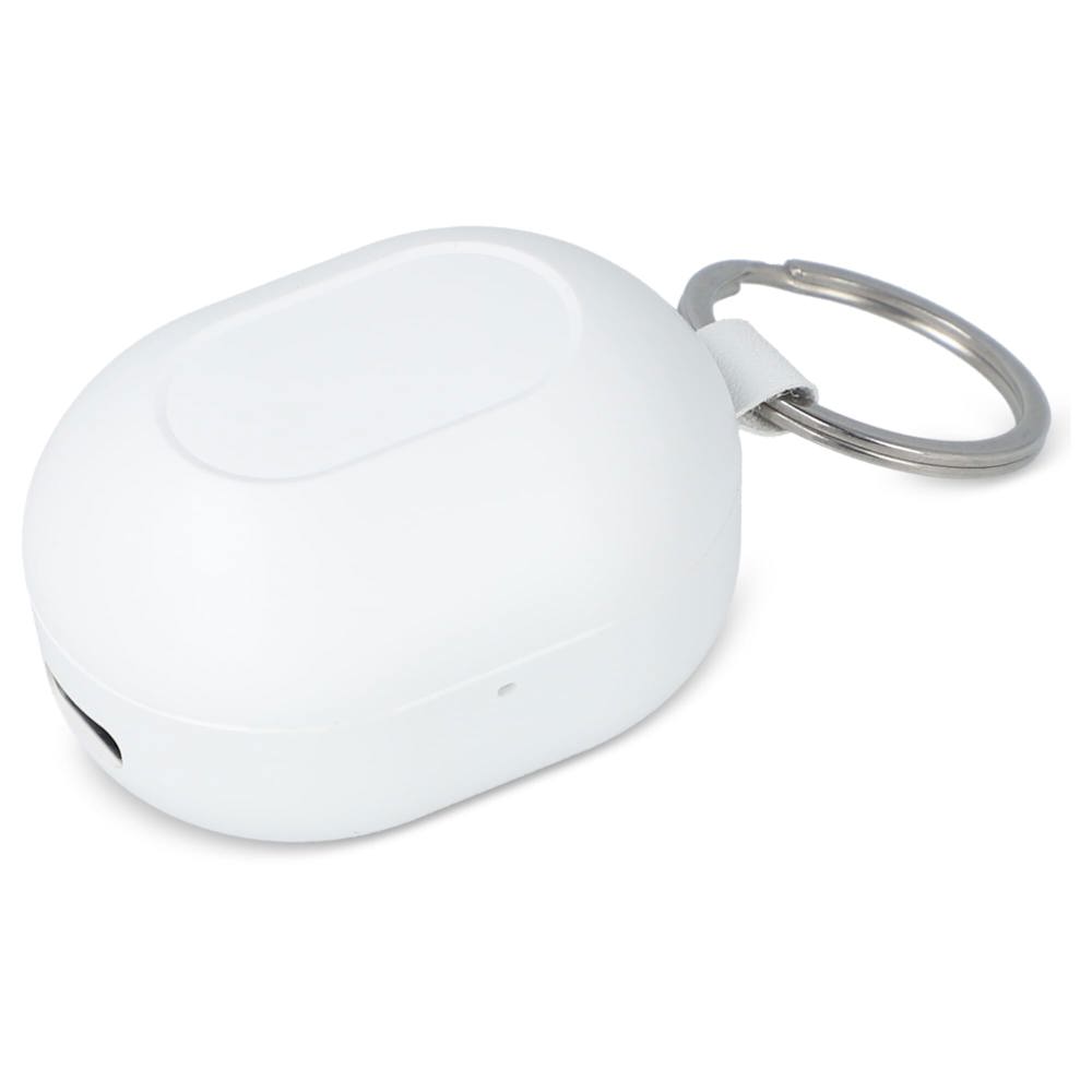 Mini Draadloze Oordopjes Sleutelhanger formaat