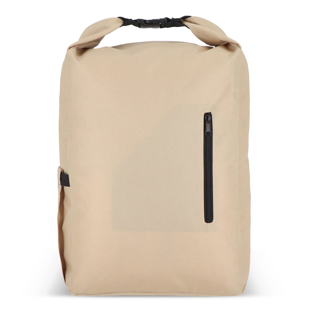 R-PET 600D Rolltop gesp rugzak 20L
